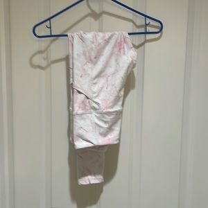 Maven Thread pink marble Inspire leggings size small